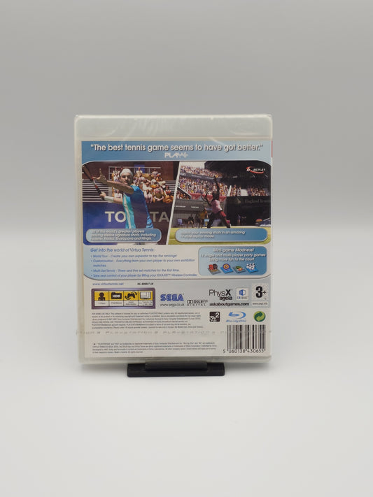 Virtua Tennis 3 (PS3, UK PAL) – Factory Sealed