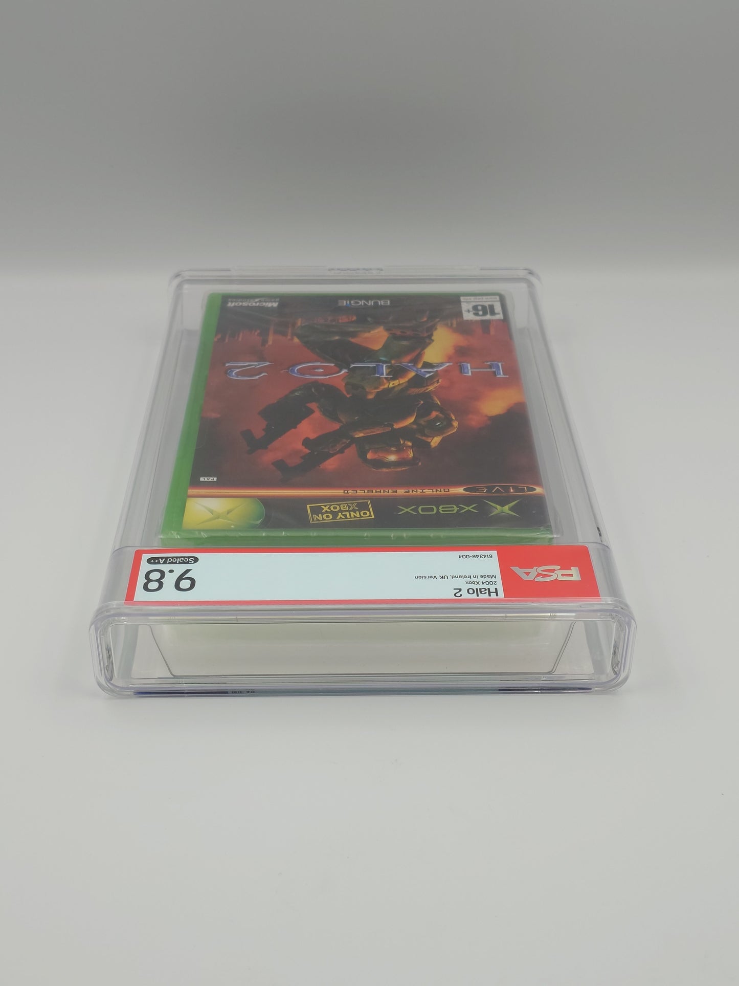 Halo 2 (Xbox, PAL, Factory Sealed) - PSA 9.8 A++