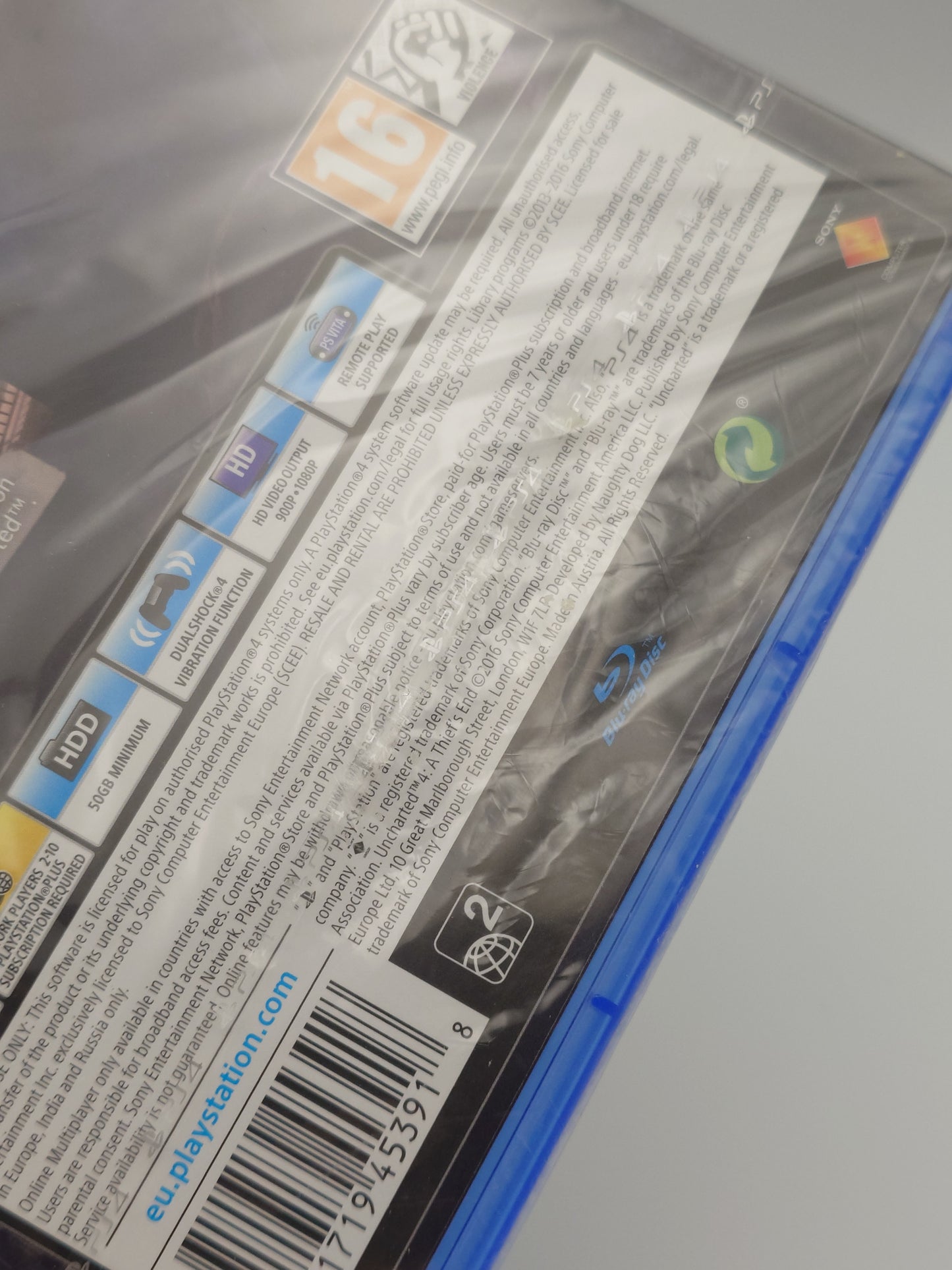 Uncharted 4: A Thief’s End (PS4, UK PAL) – Factory Sealed