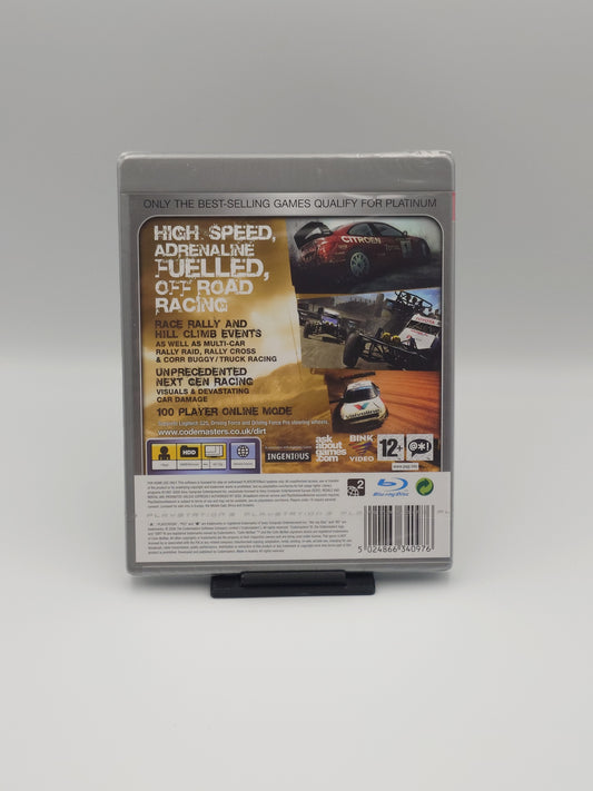 DiRT (PS3 Platinum, UK PAL) – Factory Sealed