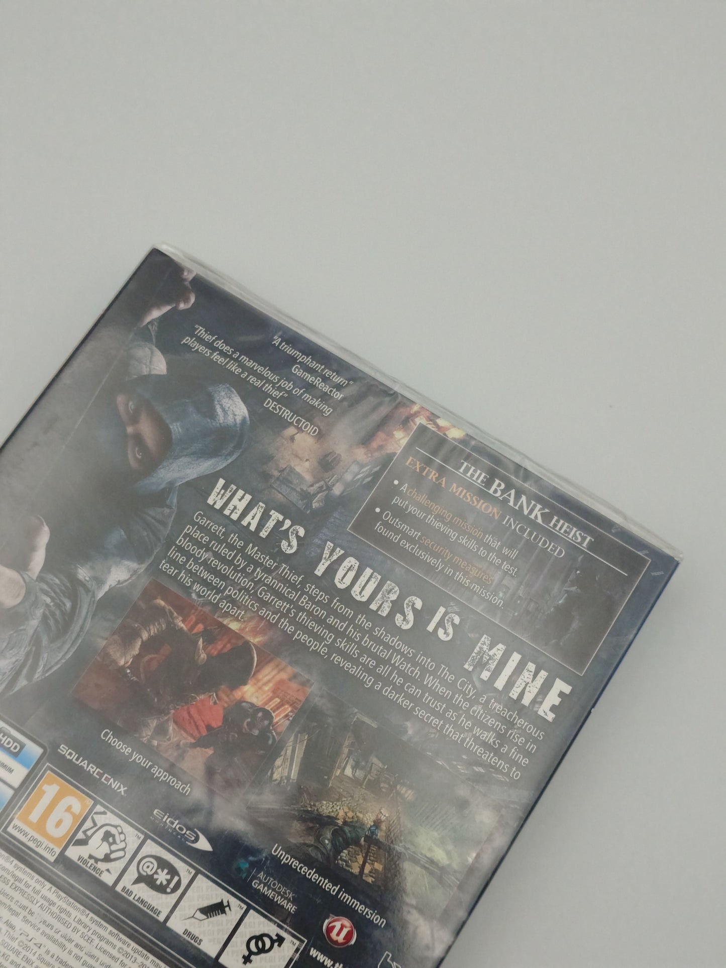 Thief – Limited Edition (PS4, UK PAL) – Factory Sealed