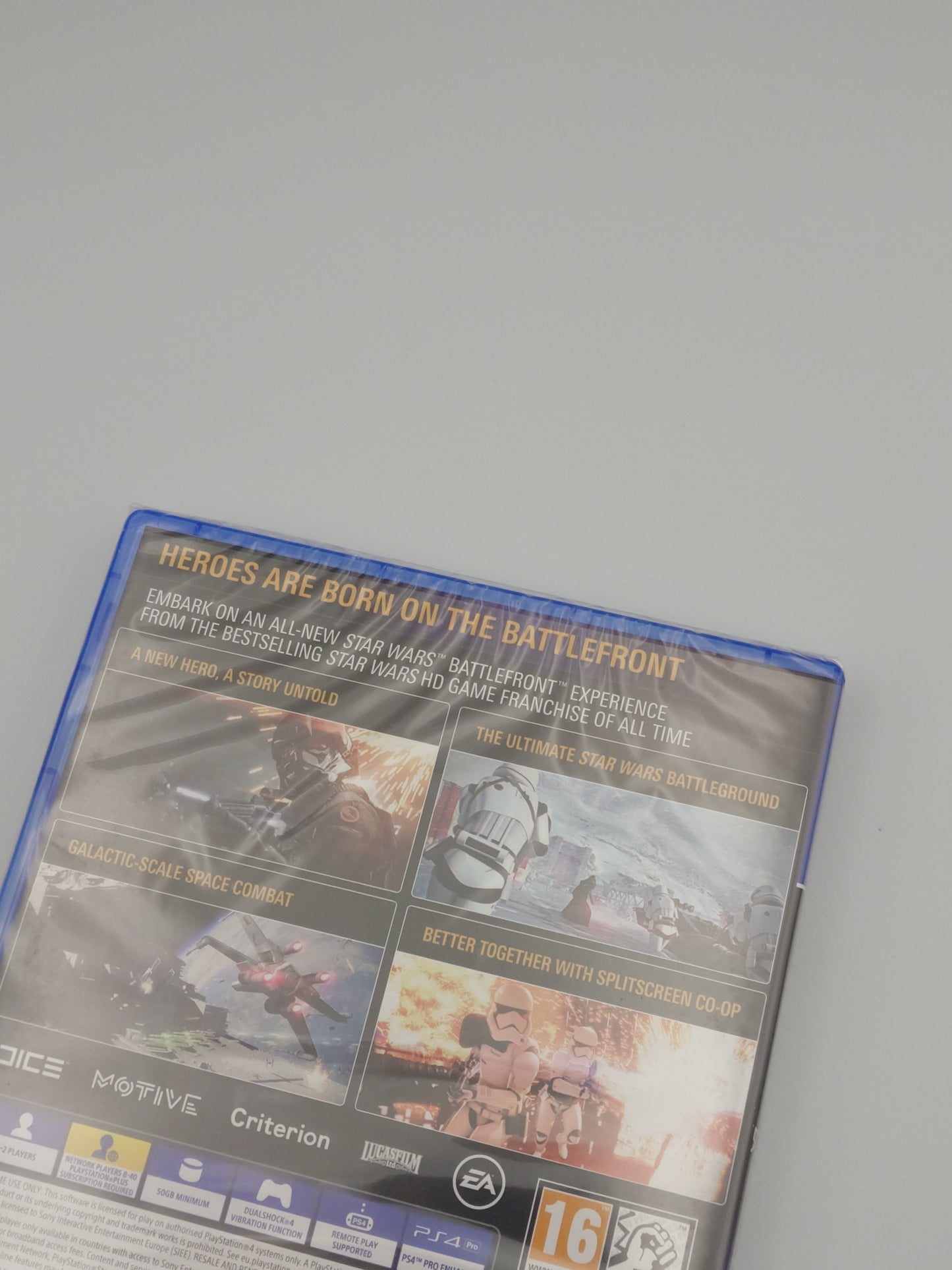 Star Wars Battlefront 2 (PS4, UK PAL) – Factory Sealed