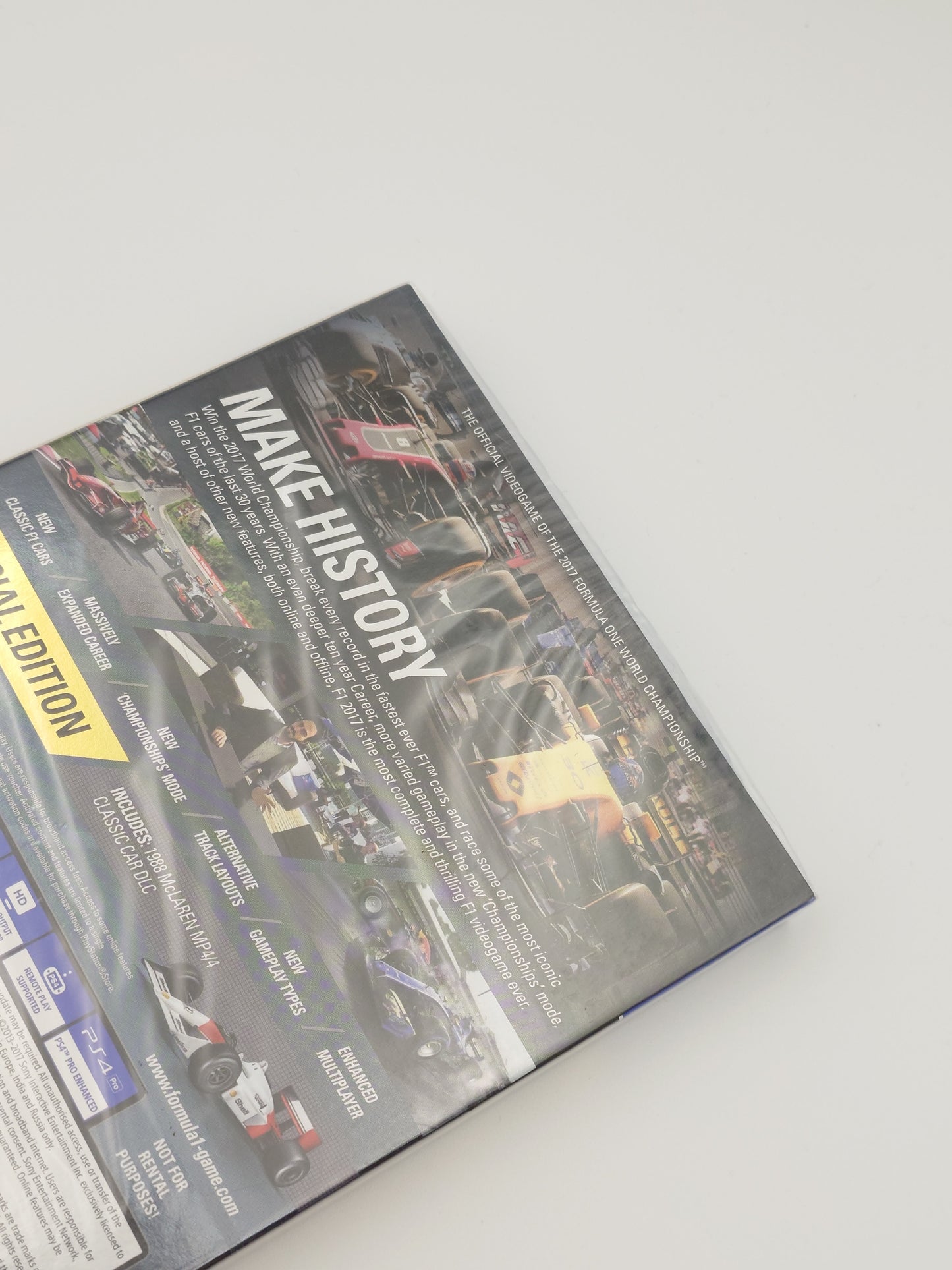 F1 2017: Special Edition (PS4, UK PAL) – Factory Sealed