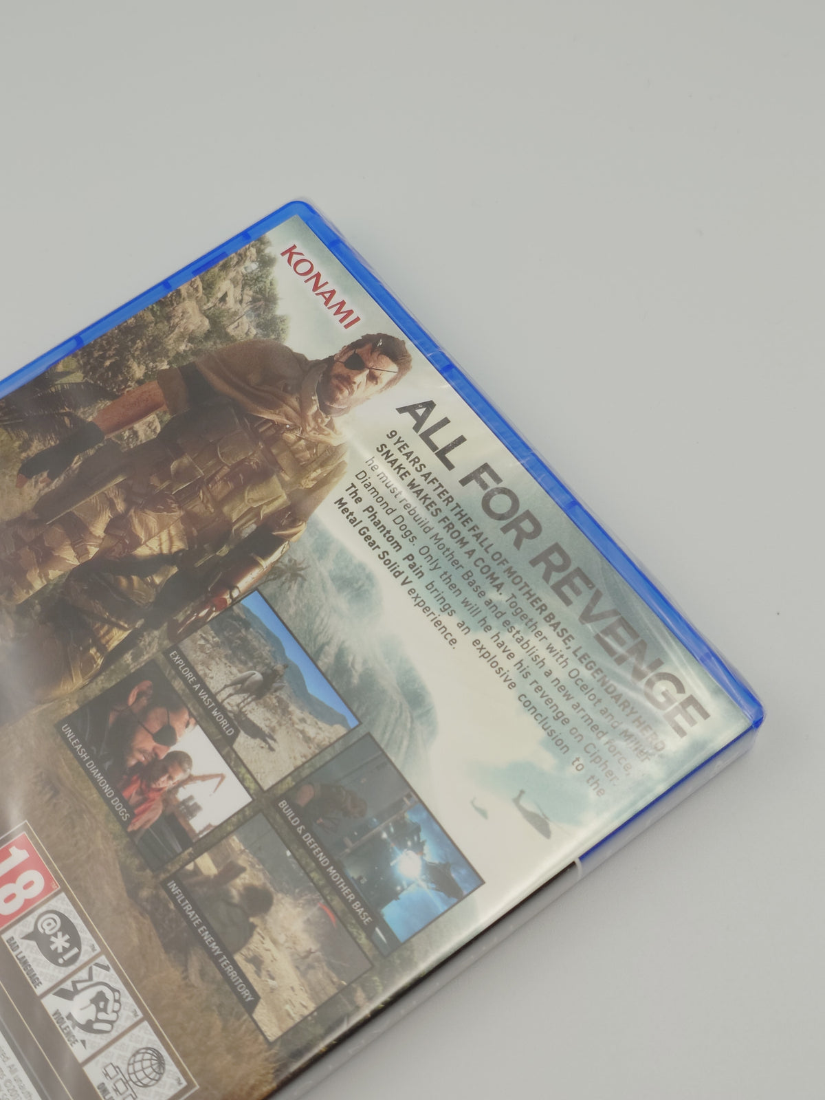 Metal Gear Solid V: The Phantom Pain (PS4, UK PAL) - Factory Sealed