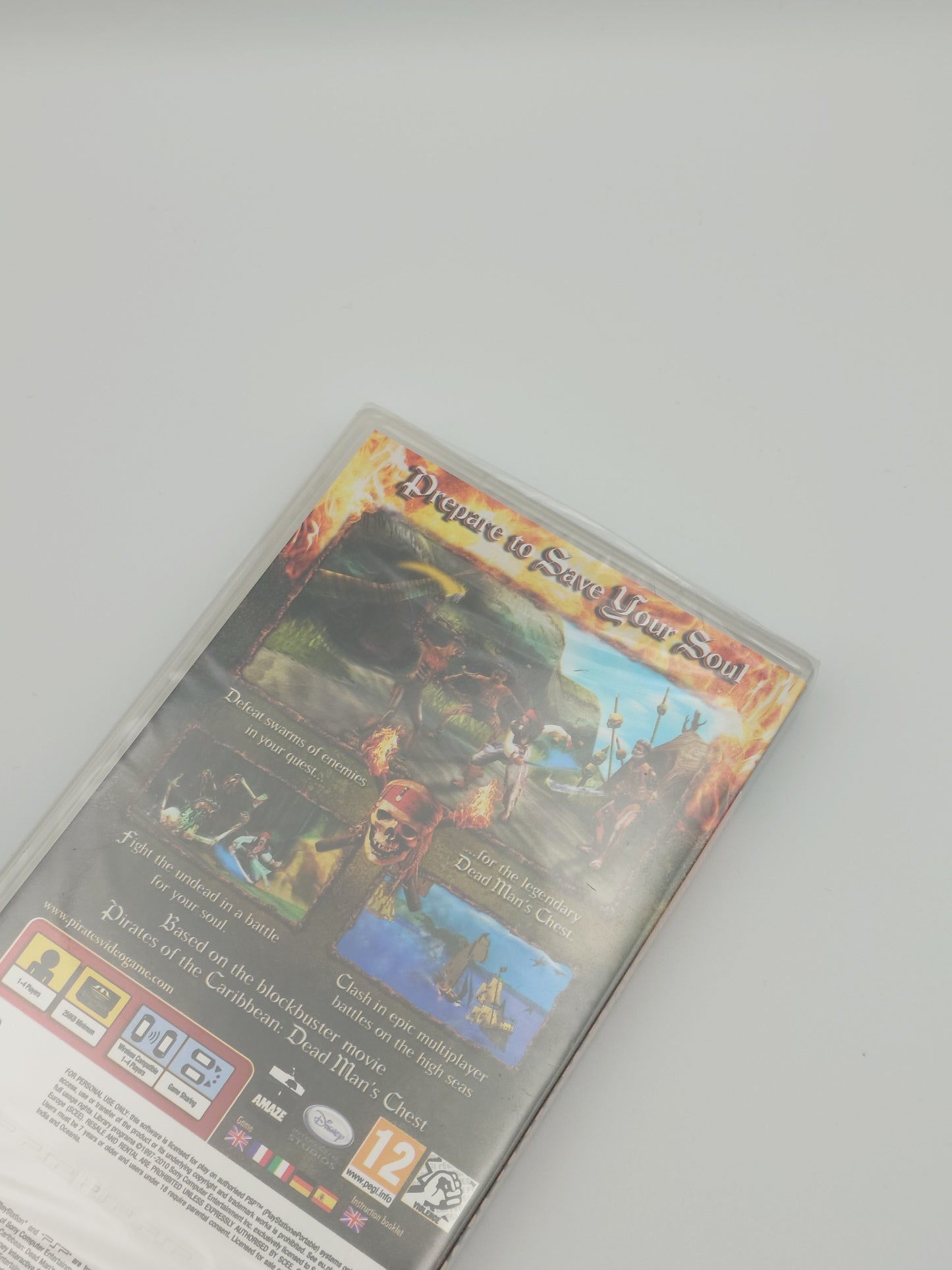 Pirates of the Caribbean (PSP Essentials, UK PAL) – Factory Sealed
