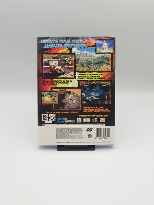 Naruto Shippuden: Ultimate Ninja 4 – Slipcover Variant (PS2, UK PAL) – Factory Sealed