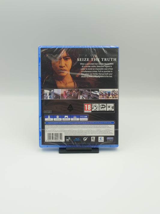 Lost Judgment (PS4, UK PAL) - Factory Sealed