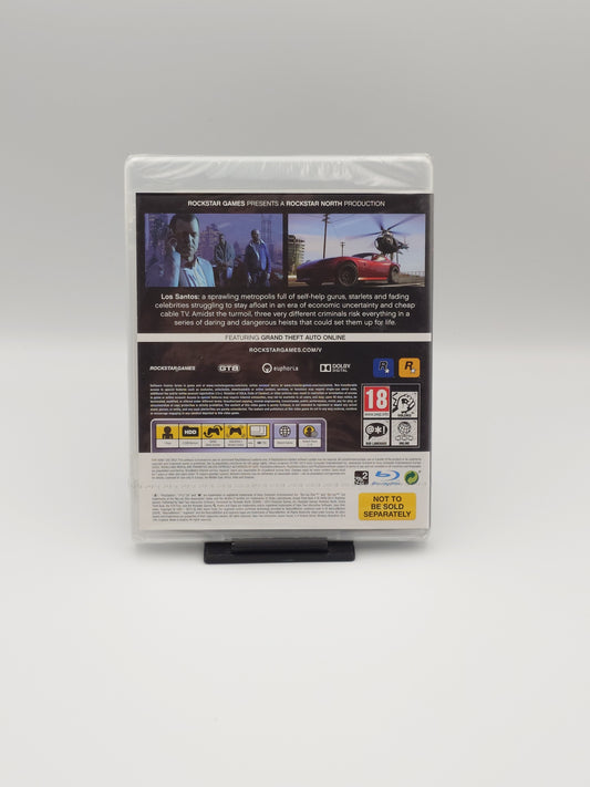 Grand Theft Auto V (PS3, UK PAL) – Factory Sealed