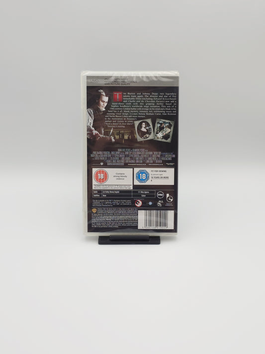 Sweeney Todd: The Demon Barber of Fleet Street (PSP UMD Video, PAL) – Factory Sealed