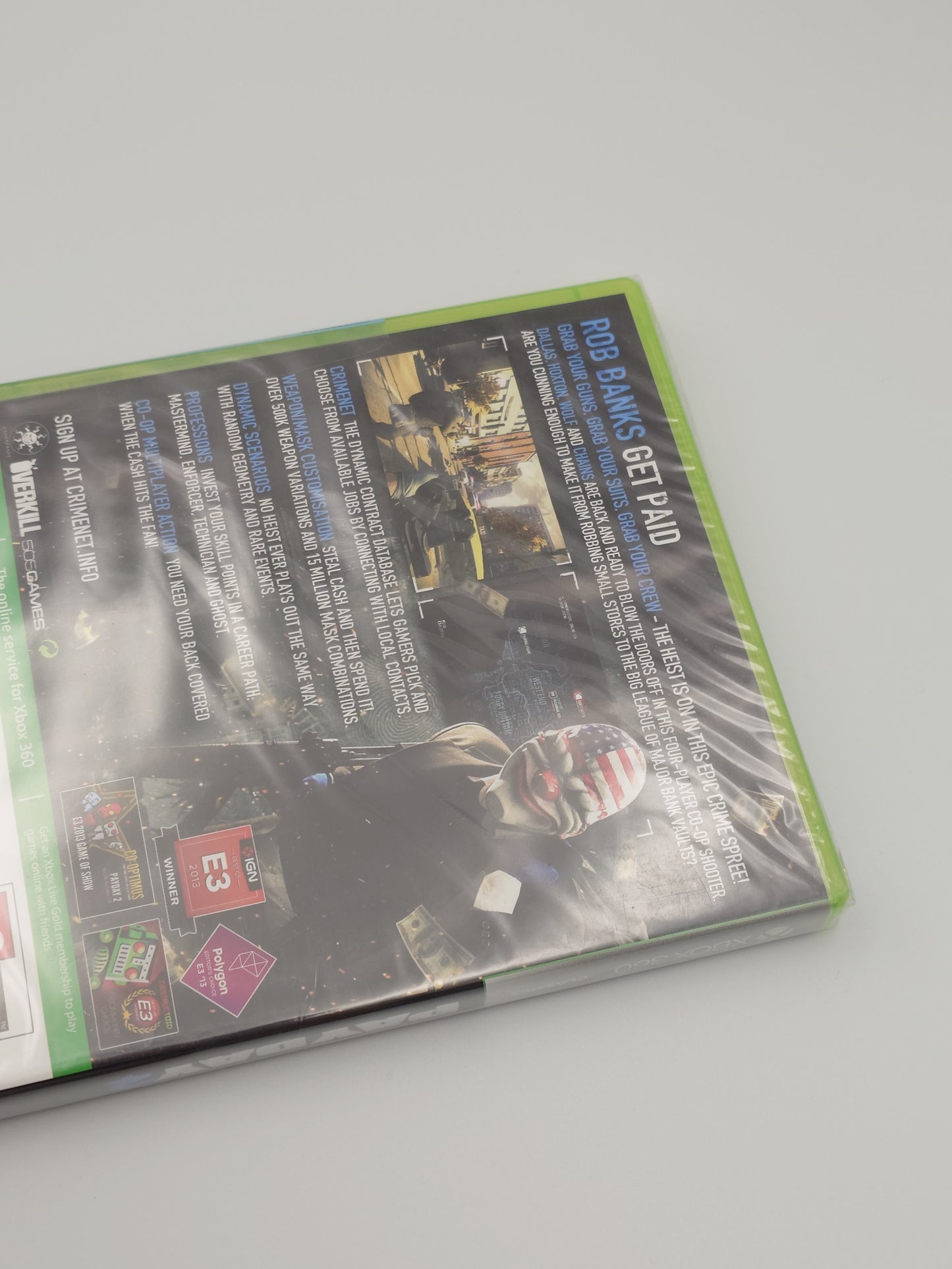 Payday 2 (Xbox 360, PAL) – Factory Sealed