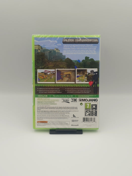 Minecraft (Xbox 360, PAL) – Factory Sealed