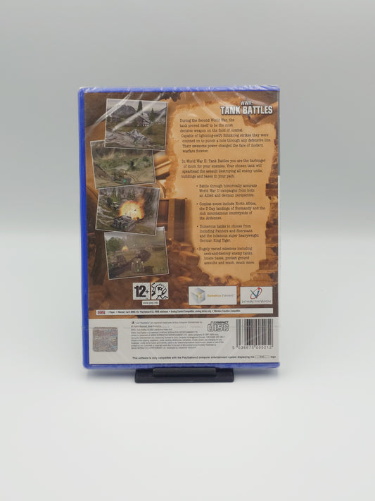 WWII: Tank Battles (PS2, UK PAL) – Factory Sealed