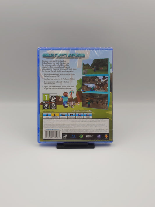 Minecraft: PlayStation 4 Edition (PS4, UK PAL) - Factory Sealed