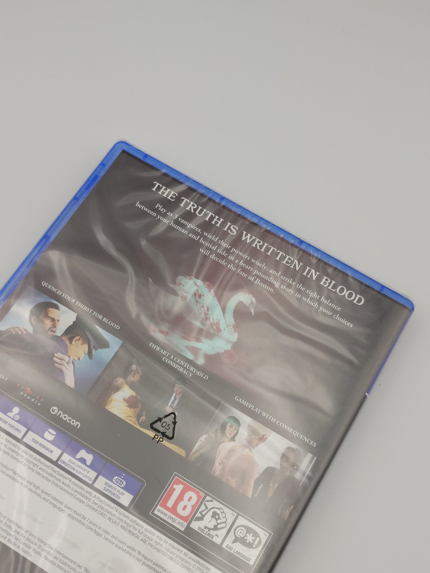 Vampire: The Masquerade: Swansong (PS4, UK PAL) – Factory Sealed