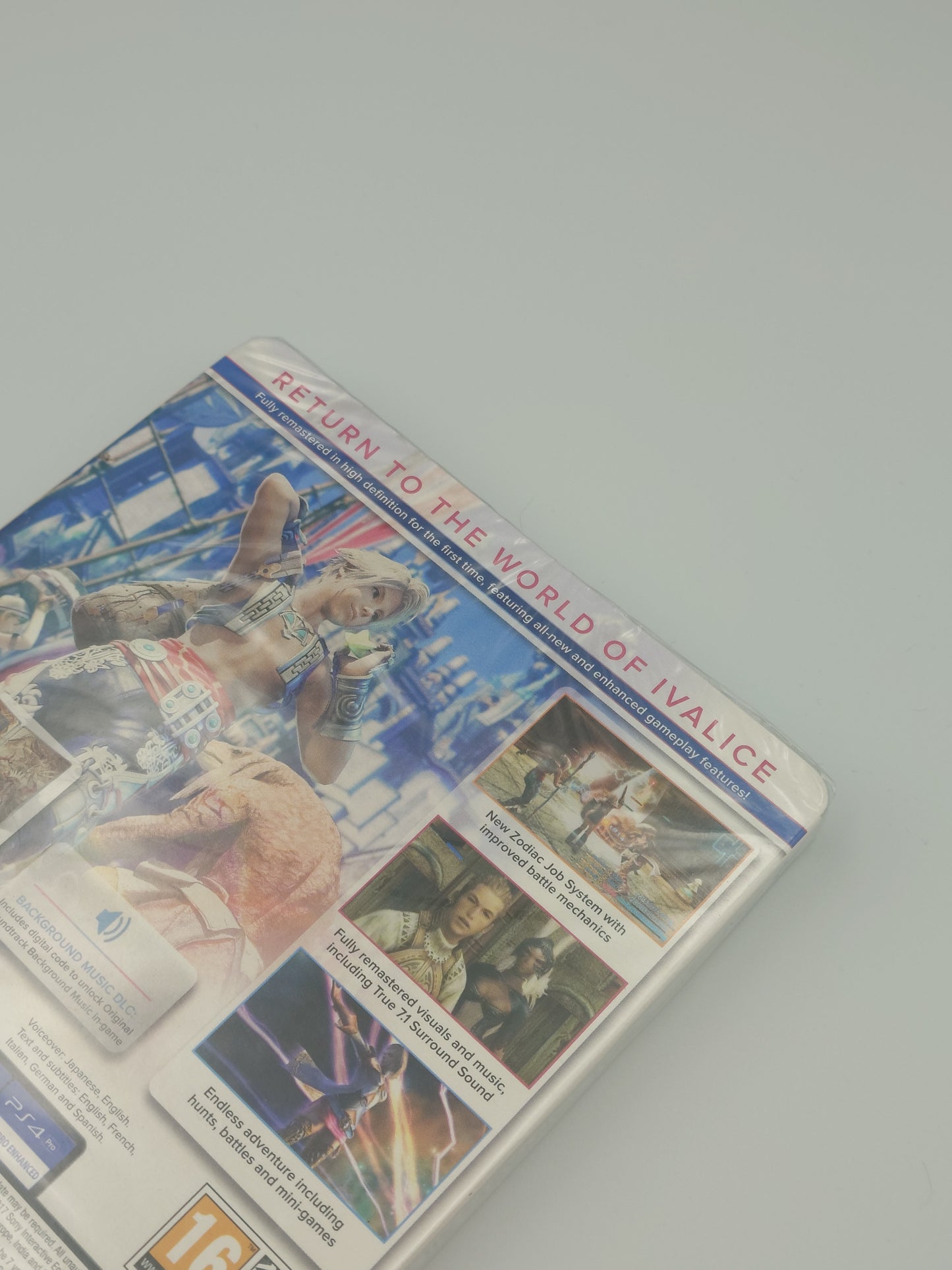 Final Fantasy XII – Limited Steelbook Edition (PS4, UK PAL) – Factory Sealed