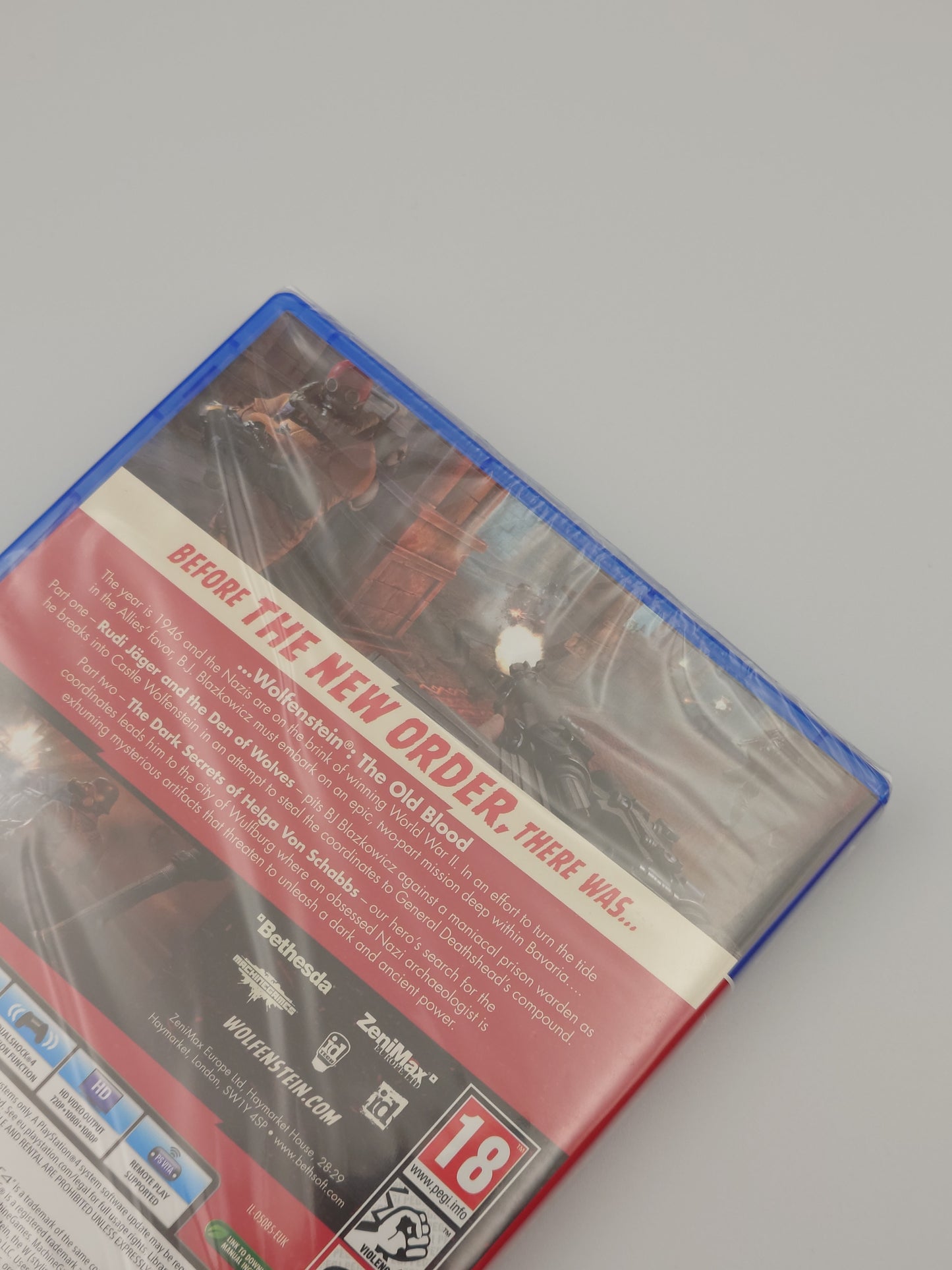 Wolfenstein: The Old Blood (PS4, UK PAL) – Factory Sealed