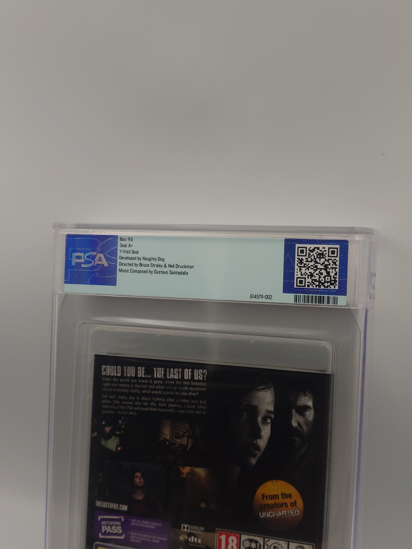 The Last of Us (PS3, UK PAL, Factory Sealed) - PSA Graded 9.6 A+