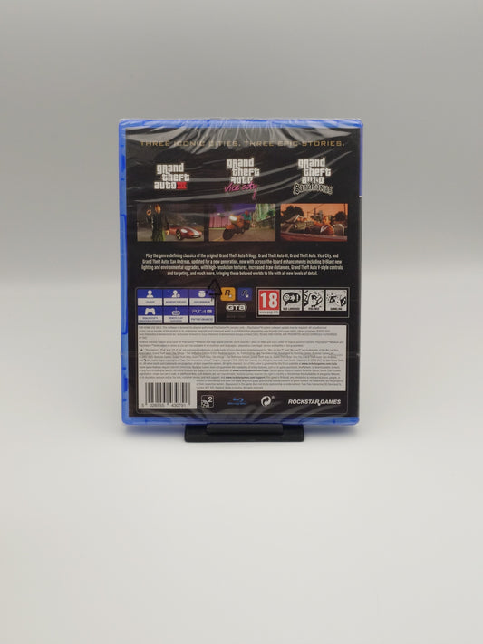 Grand Theft Auto: The Trilogy (PS4, UK PAL) – Factory Sealed