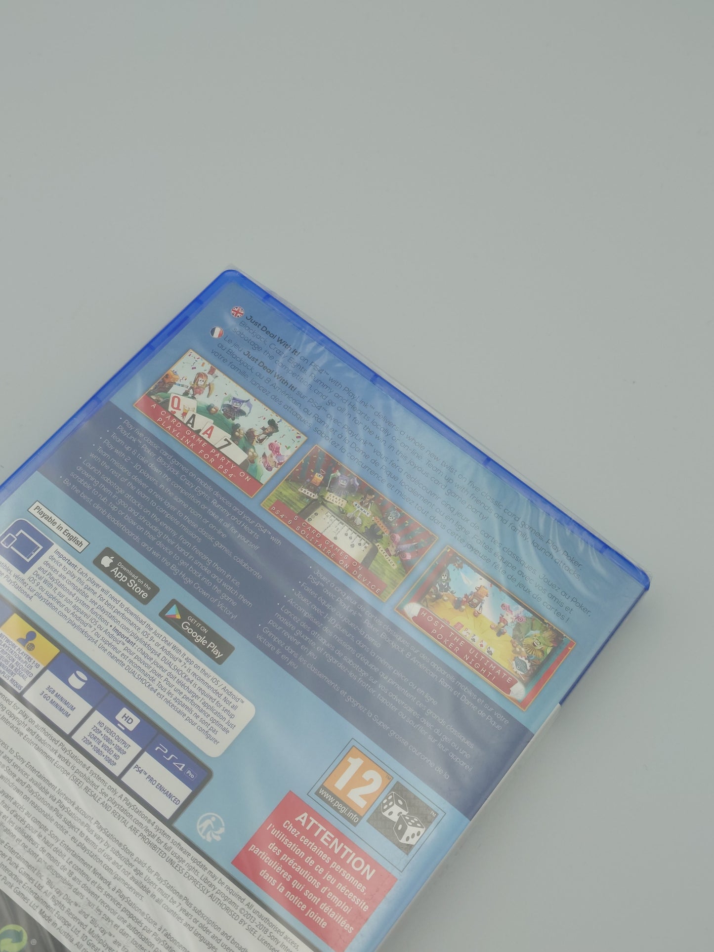 Just Deal With it (PS4, UK PAL) – Factory Sealed