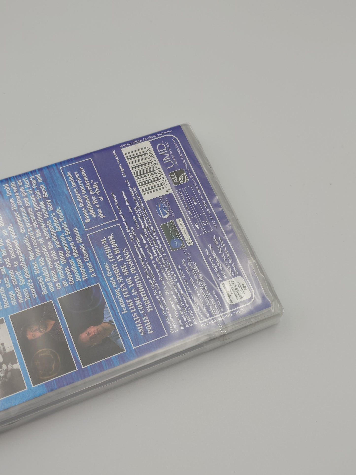 Nirvana: Nevermind (PSP UMD Music, PAL) – Factory Sealed