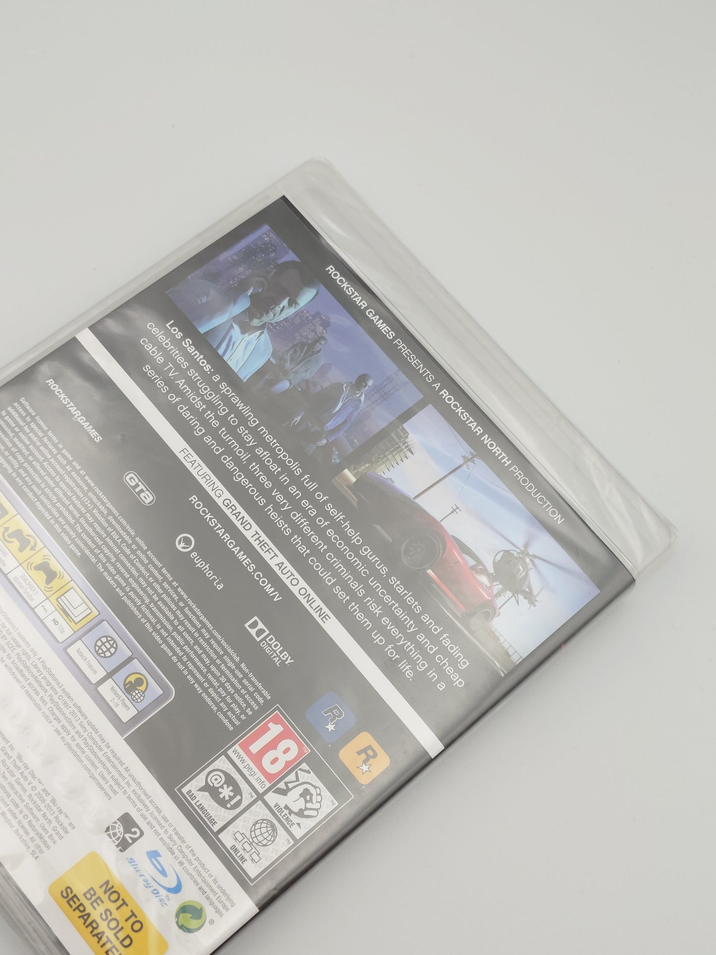 Grand Theft Auto V (PS3, UK PAL) – Factory Sealed