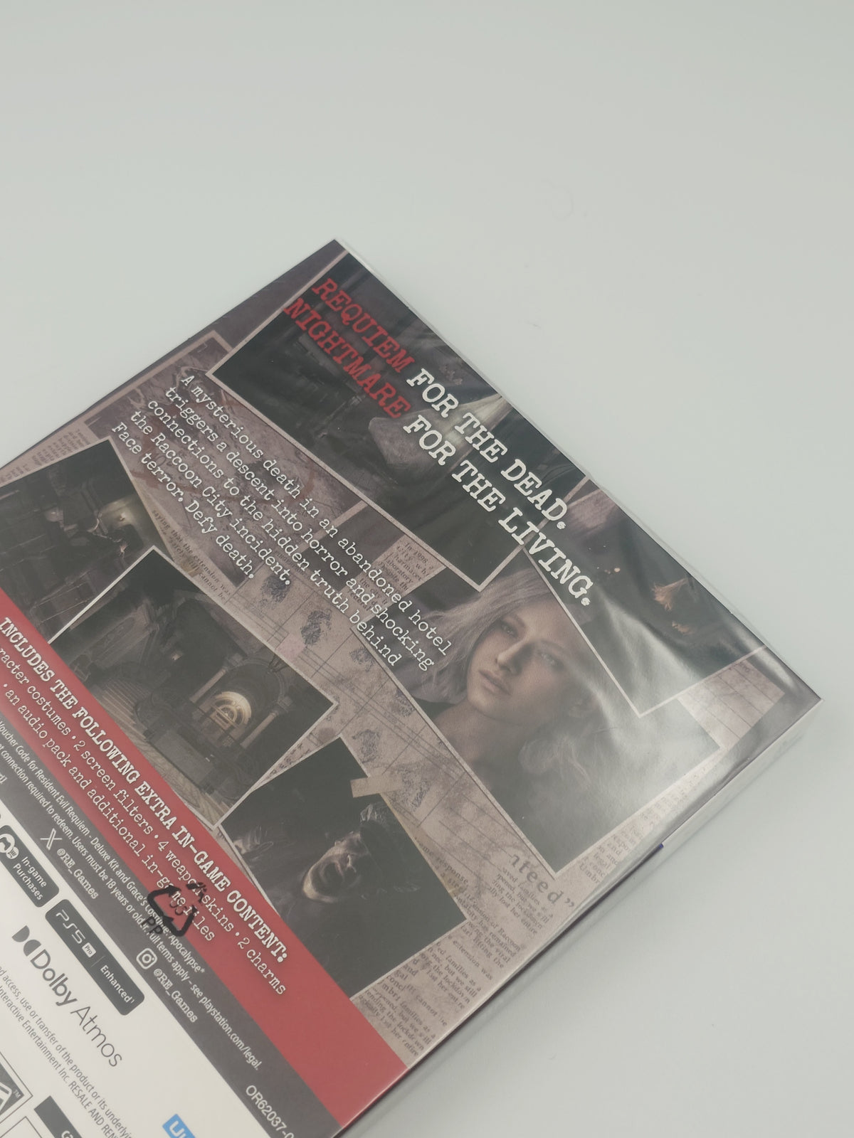 Resident Evil Requiem - Deluxe Edition (PS5, UK PAL) - Factory Sealed