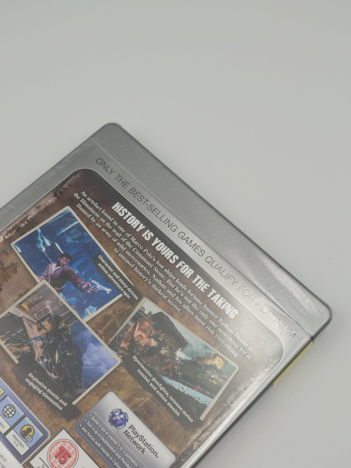 Uncharted 2: Among Thieves (PS3 Platinum, UK PAL) - Factory Sealed