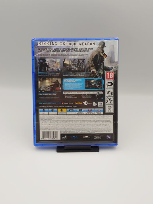 Watch Dogs (PS4, UK PAL) – Factory Sealed