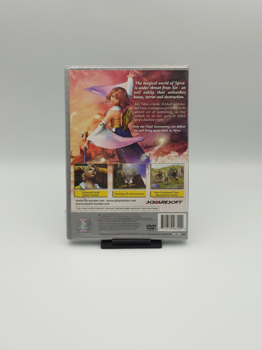 Final Fantasy X – Squaresoft Print (PS2 Platinum, UK PAL) – Factory Sealed