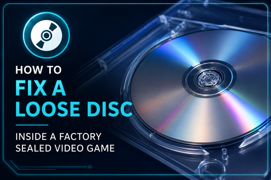 How to Fix a Loose Disc Inside a Factory Sealed Video Game