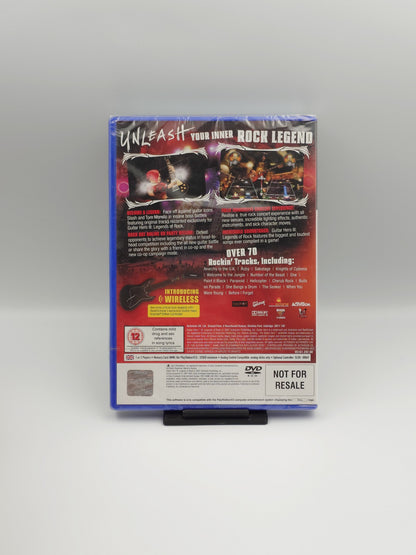 Guitar Hero III: Legends of Rock (PS2, UK PAL) - Factory Sealed