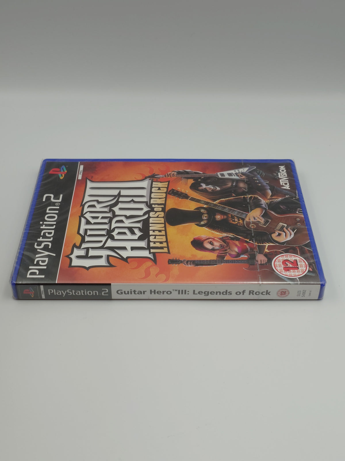 Guitar Hero III: Legends of Rock (PS2, UK PAL) - Factory Sealed