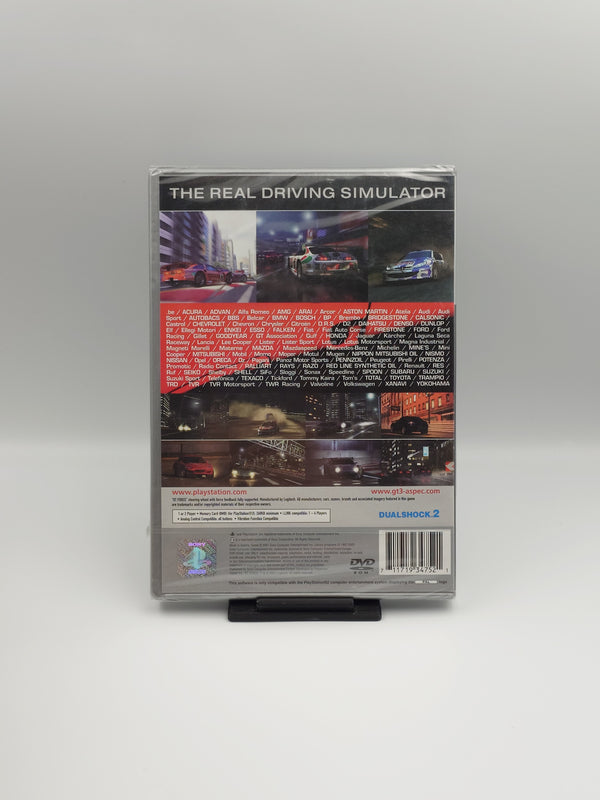 Gran Turismo 3: A-Spec — Platinum (PS2, UK PAL) - Factory Sealed