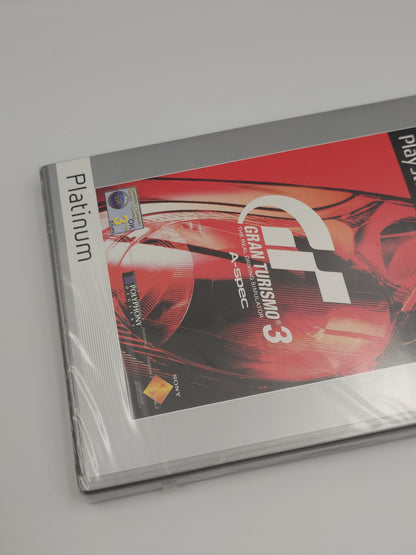 Gran Turismo 3: A-Spec — Platinum (PS2, UK PAL) - Factory Sealed