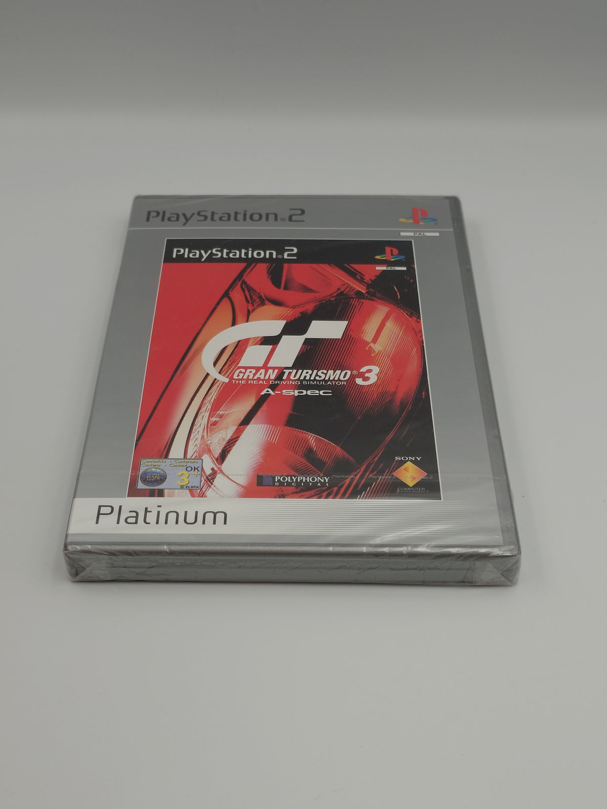 Gran Turismo 3: A-Spec — Platinum (PS2, UK PAL) - Factory Sealed