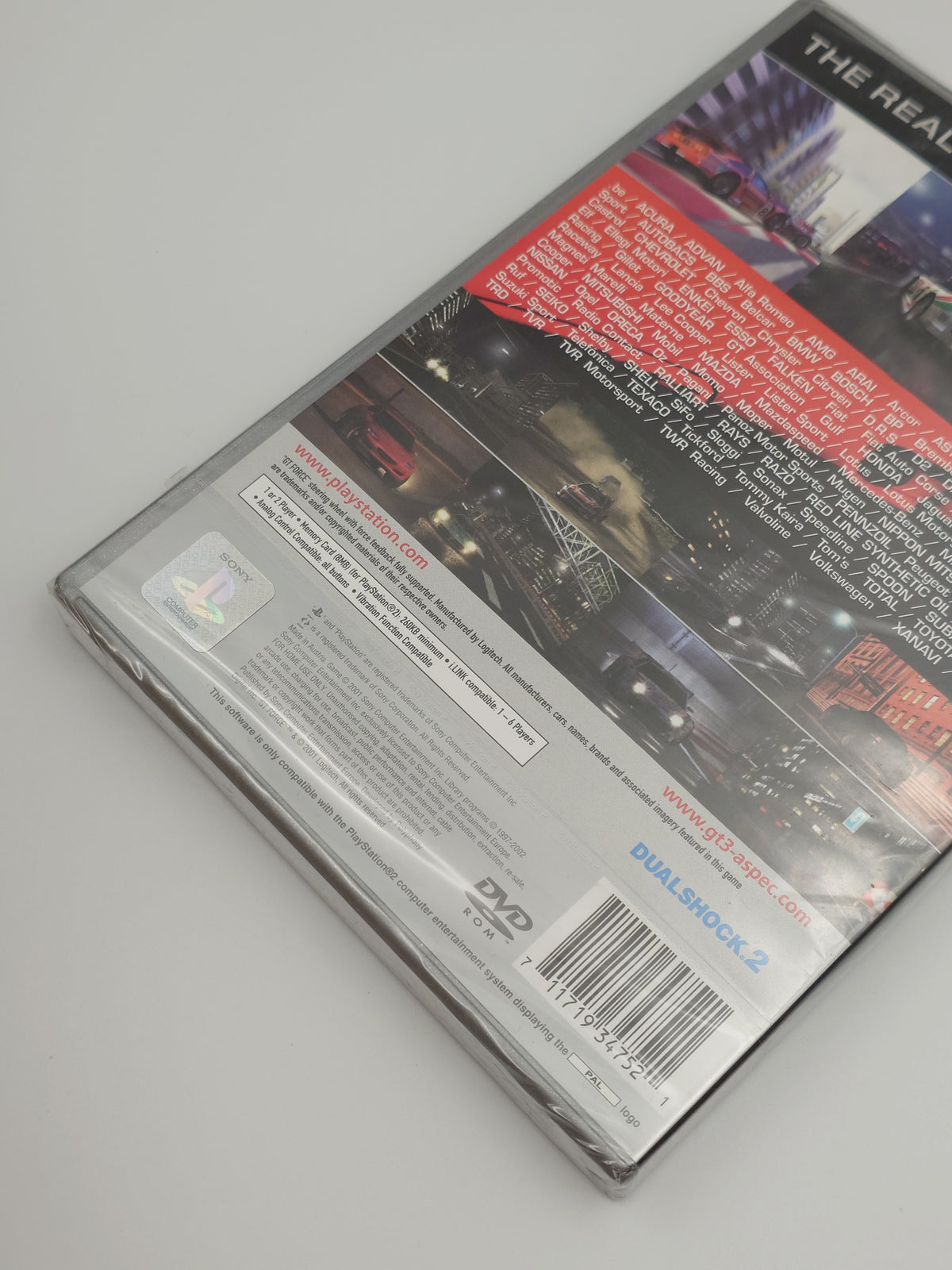 Gran Turismo 3: A-Spec — Platinum (PS2, UK PAL) - Factory Sealed