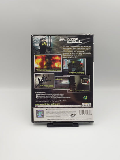 Tom Clancy's Splinter Cell (PS2, UK PAL) - Factory Sealed