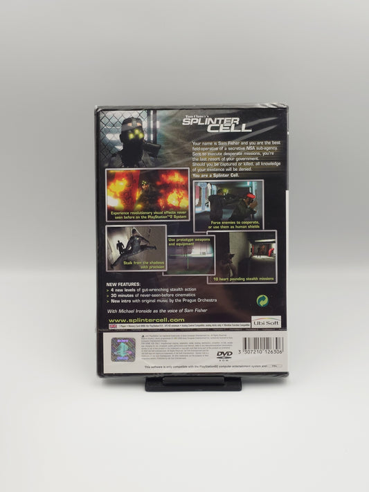Tom Clancy's Splinter Cell (PS2, UK PAL) - Factory Sealed