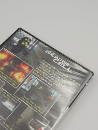 Tom Clancy's Splinter Cell (PS2, UK PAL) - Factory Sealed