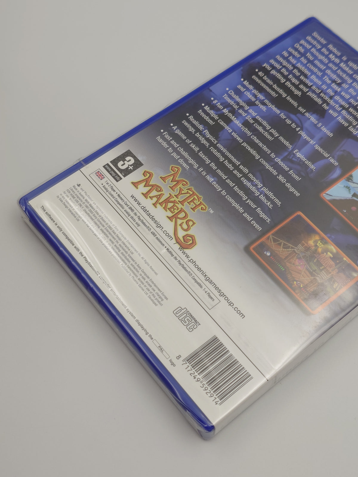 Myth Makers: Orbs of Doom (PS2, UK PAL) - Factory Sealed