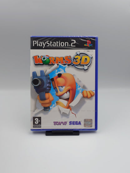 Worms 3D (PS2, UK PAL) - Factory Sealed