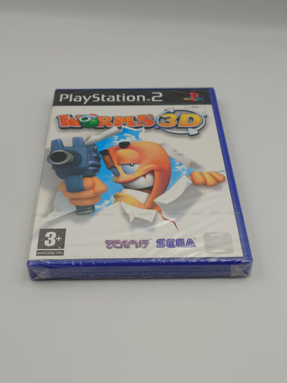 Worms 3D (PS2, UK PAL) - Factory Sealed