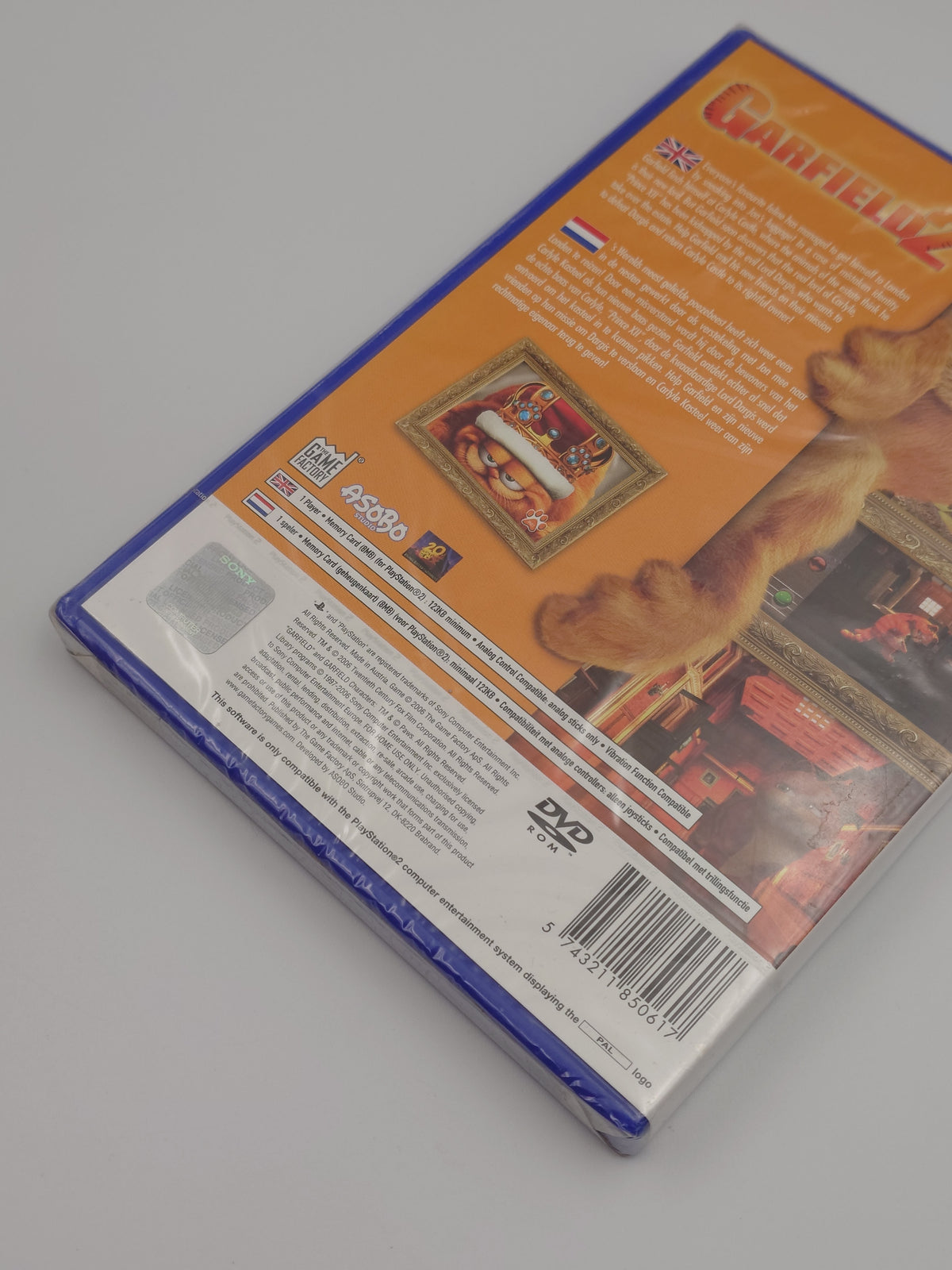 Garfield 2 (PS2, PAL) - Factory Sealed