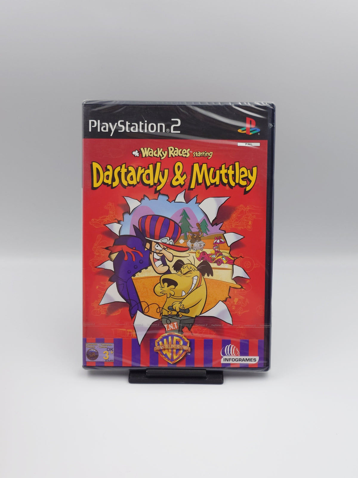 Wacky Races: Starring Dastardly & Muttley (PS2, UK PAL) - Factory Sealed