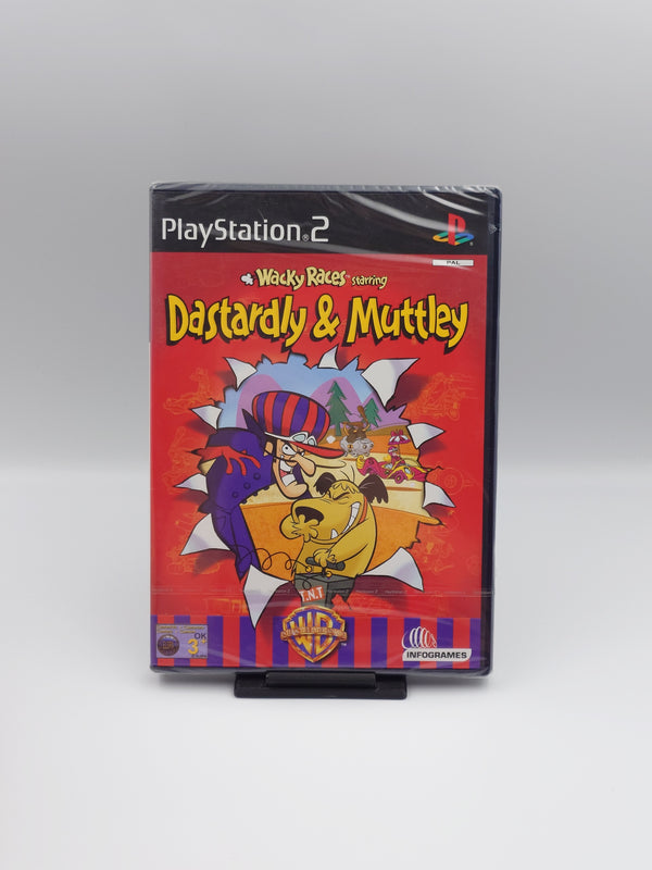 Wacky Races: Starring Dastardly & Muttley (PS2, UK PAL) - Factory Sealed
