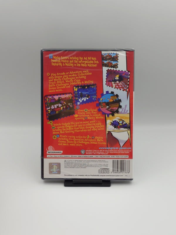 Wacky Races: Starring Dastardly & Muttley (PS2, UK PAL) - Factory Sealed