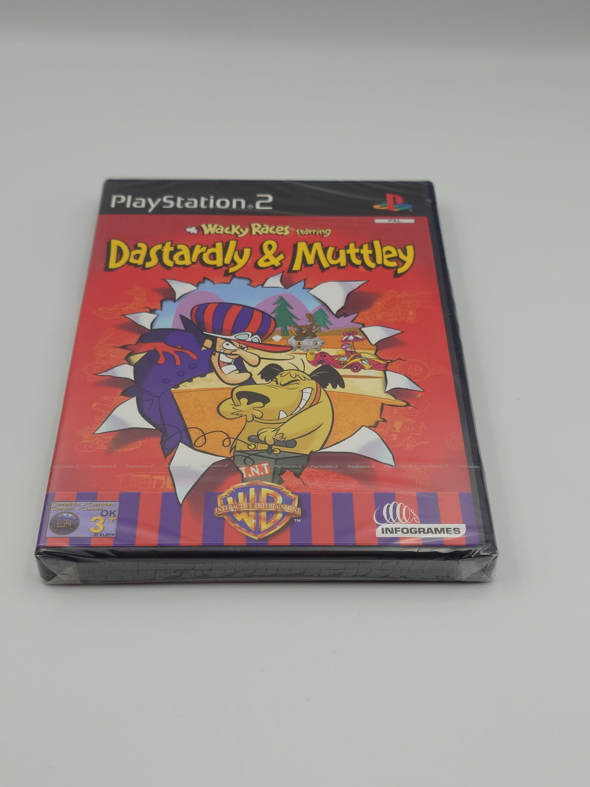 Wacky Races: Starring Dastardly & Muttley (PS2, UK PAL) - Factory Sealed