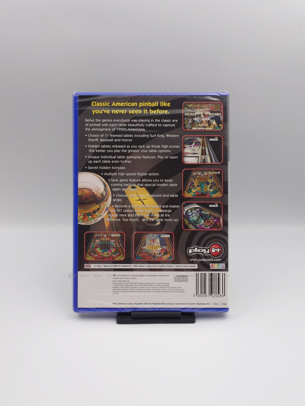 Play it Pinball (PS2, UK PAL) - Factory Sealed