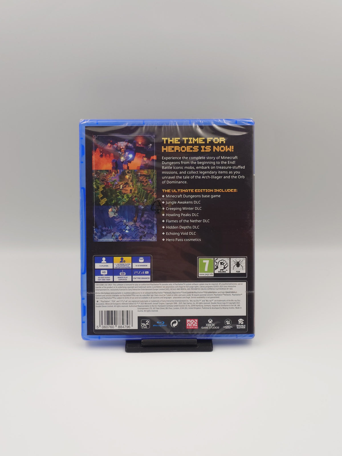 Minecraft Dungeons - Ultimate Edition (PS4, UK PAL) - Factory Sealed
