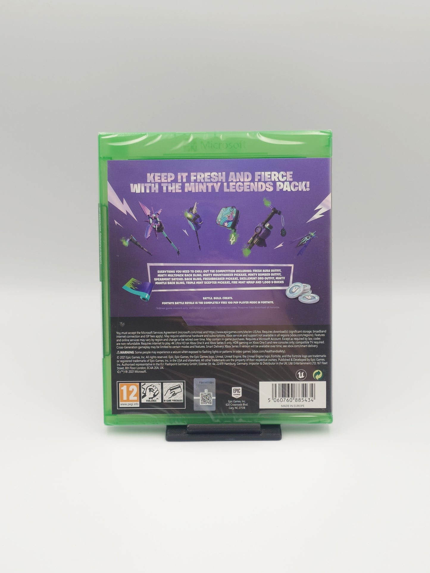 Fortnite: Minty Legends Pack (Xbox One, PAL) – Factory Sealed